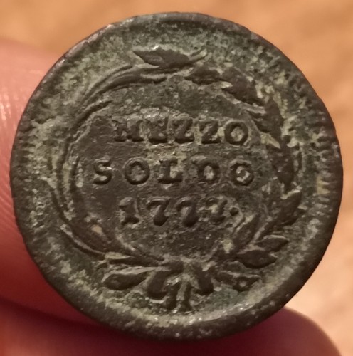 Moneta mezzo soldo 1777 maria - moneta,