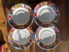 4 Piattini Porcellana Limoges