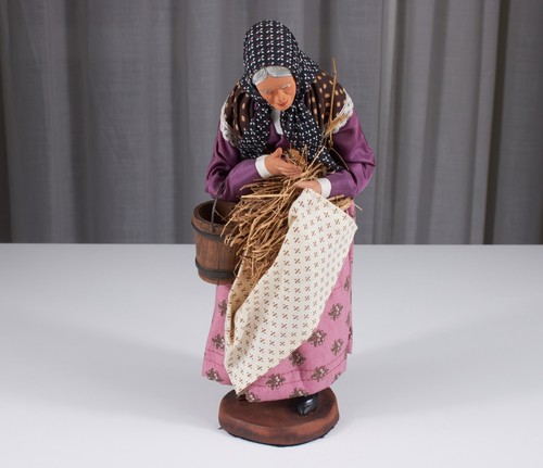 Santon contadina presepe - santon,,