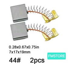 Spazzole carboncini 7×17×19 mm Universali Trapano Smerigliatrice Martelletto 44#