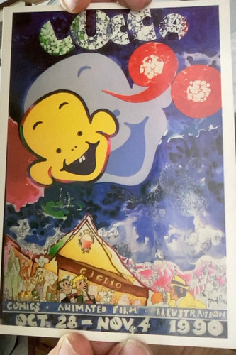 Cartolina lucca comics - 90,