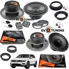 Kit 6 Casse Altoparlanti Hertz CK165+CX165 Cento ANT+POST per VW Tiguan 2007-24