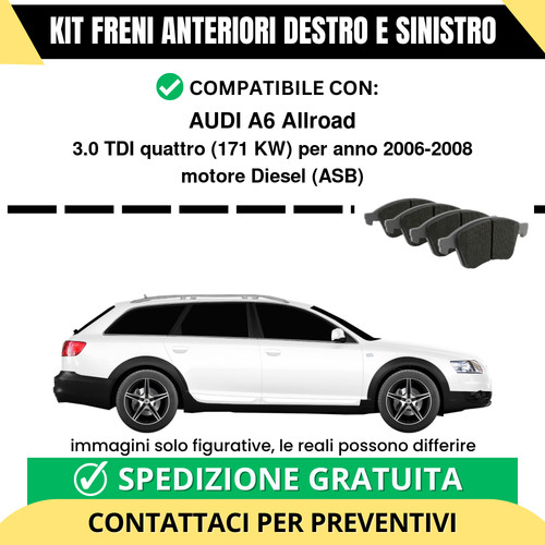 Pastiglie freno anteriori - anteriori, per