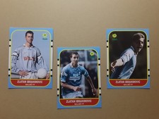 3 TRADING CARDS ZLATAN