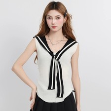 Gilet donna lavorato a maglia