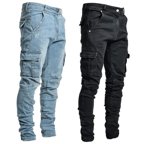 Pantaloni jeans elastic uomo - jeans,