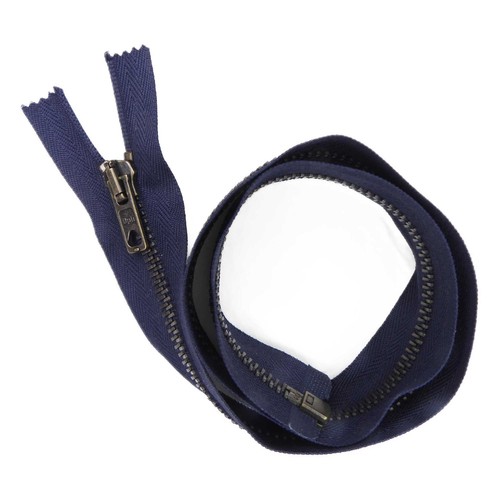 Zip metallo estremità aperta
