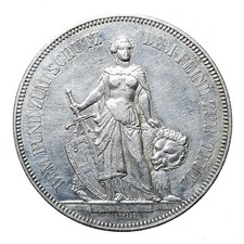 [NC] SVIZZERA - 5 FRANCHI 1885