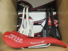 (TG. 273x137 mm)   SMP Forma SELLA ROSSA INOX usata come nuova senza difetti ok