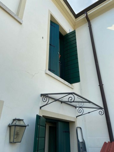 Tettoia pensilina ferro e - pensilina,