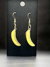 Orecchini Banana Gialla