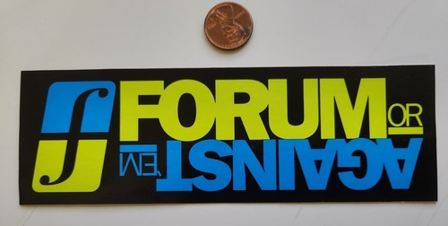Adesivo vinile vintage forum - vinile,