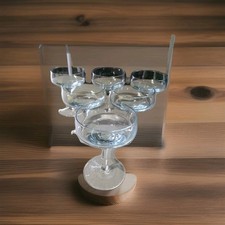 6 calici da cocktail Icy Aqua