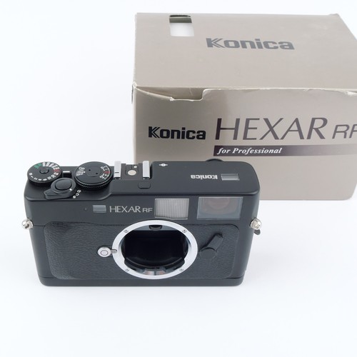 Konica hexar nero scatola - konica,
