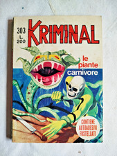 KRIMINAL N. 303 - 29 APRILE 1971 - EDITORIALE CORNO, QUASI EDICOLA. NO ADESIVI