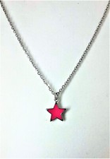 Collana donna acciaio con - collana,