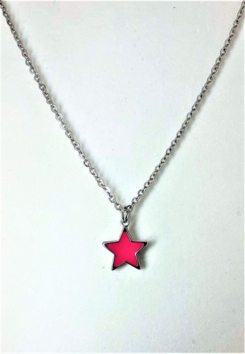 Collana donna acciaio - acciaio, con