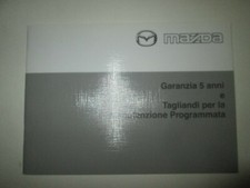 MAZDA MX-5 RX-8 MAZDA 2 3 6 Premacy Libretto Tagliandi ORIGINALE MAZDA  2005