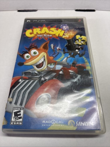 Psp crash bandicoot racing - psp, tag
