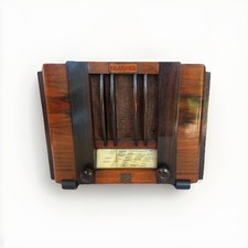 Vintage antica Radio d'epoca valvole Telefunken 544 FUNZIONA (röhrenradio tube)