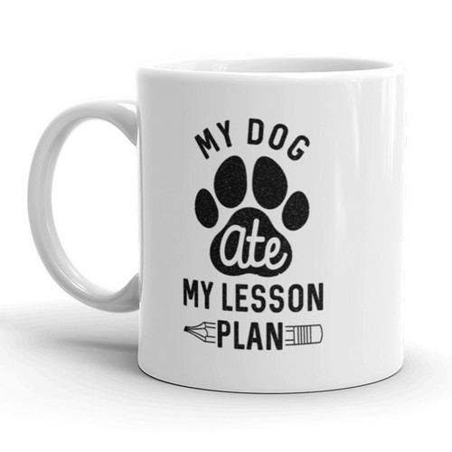 Tazza caffè dog ate my - ate,