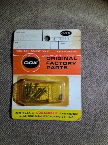 Vintage cox 1099 kit revisione - kit,