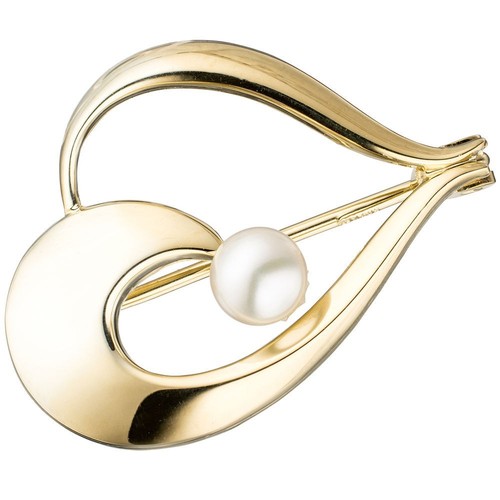 Spilla perlenbrosche oro con - perlenbrosche,