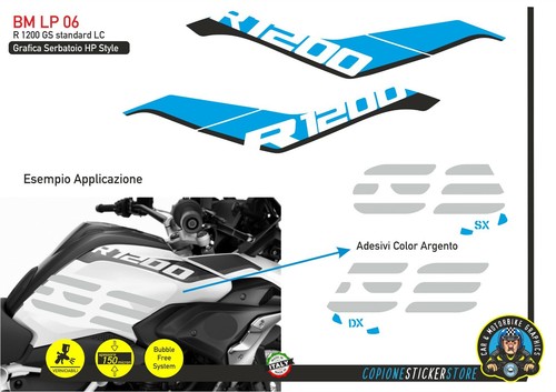 Kit adesivi bmw 1200 - kit, gs