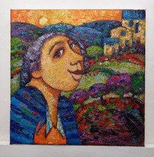 Quadro Dipinto Paesaggio