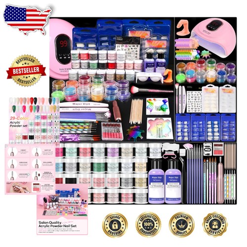 Professional acrylic nail kit - acrylic,