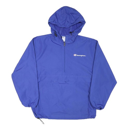 Champion giacca uomo blu nylon - blu,