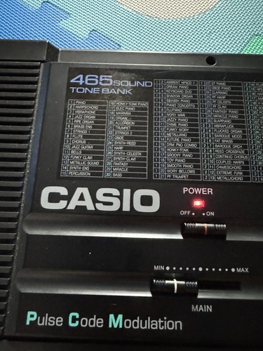 Pianola casio tone bank 650 - casio,