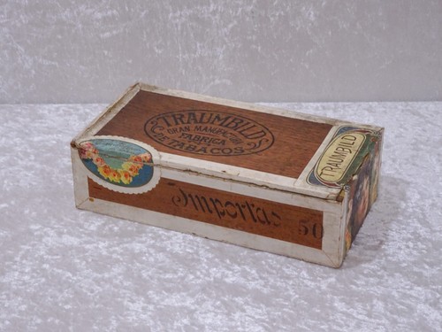 V3kagn antico legno scatola - -,