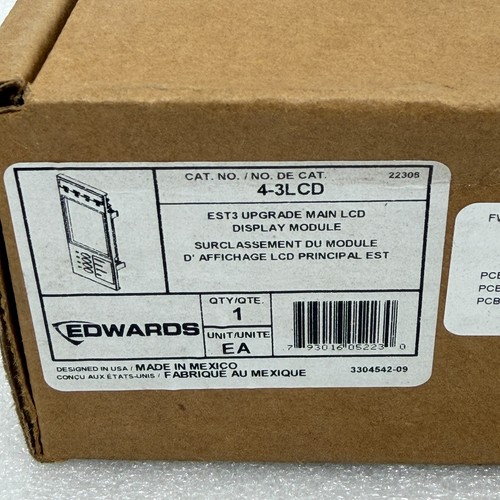 Edwards 3lcd est3 upgrade - edwards,
