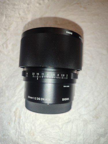 Objectif sigma 50mm dg - 50mm, dn