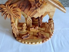 Presepe Legno D'ulivo