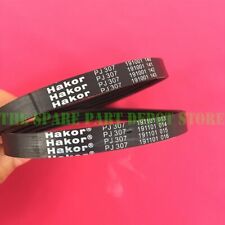 2PCS PJ307 Pix Cinghia Compressore Aria, Cinghia di Trasmissione a Righe 4PJ307 4costole