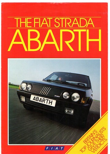 Fiat strada abarth 130 - abarth, tc