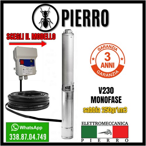 Pompa sommersa antisabbia - pompa,