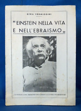 Gina Formiggini, Einstein nella vita e nell'ebraismo. 1950 Autografo Biografie