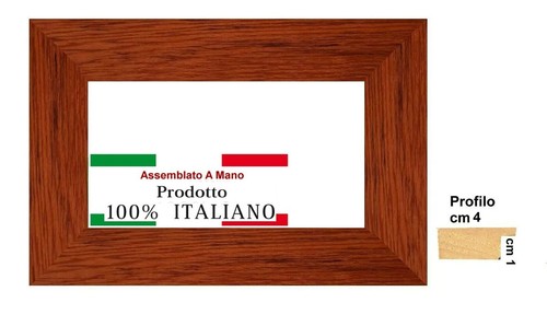 Cornice legno ciliegio - legno,