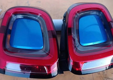 coppia fari fanali posteriore stop led fiat 500x Blu