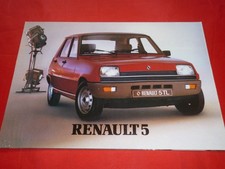 Brochure brochure RENAULT 5 TL