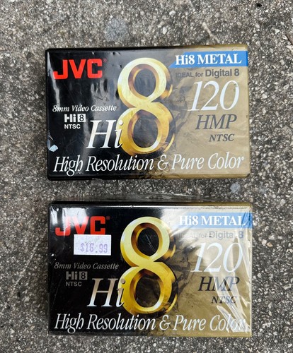 Videocassetta jvc hi8 metallo - jvc,