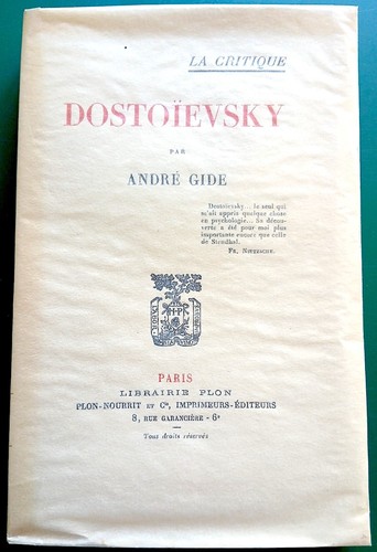 André gide dostoïevsky - gide,
