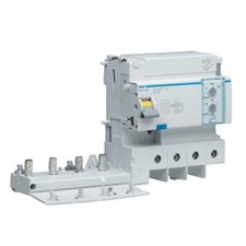 BLOCCO DIFFERENZIALE 4P 30MA 125A AC FIX 6M HAGER BDC480E