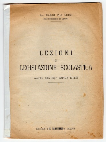 Lezioni legislazione - lezioni,