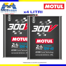 4LT MOTUL 300V LE MANS 10W60 OLIO MOTORE LUBRIFICANTE PER AUTO SINTETICO 4 TEMPI