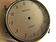 VINTAGE BULOVA SWISS QUARTZ 125 001 SOLO CASSA SENZA LANCETTE OROLOGIO PER RICAMBI