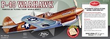 Guillow's Aereo Balsa P-40